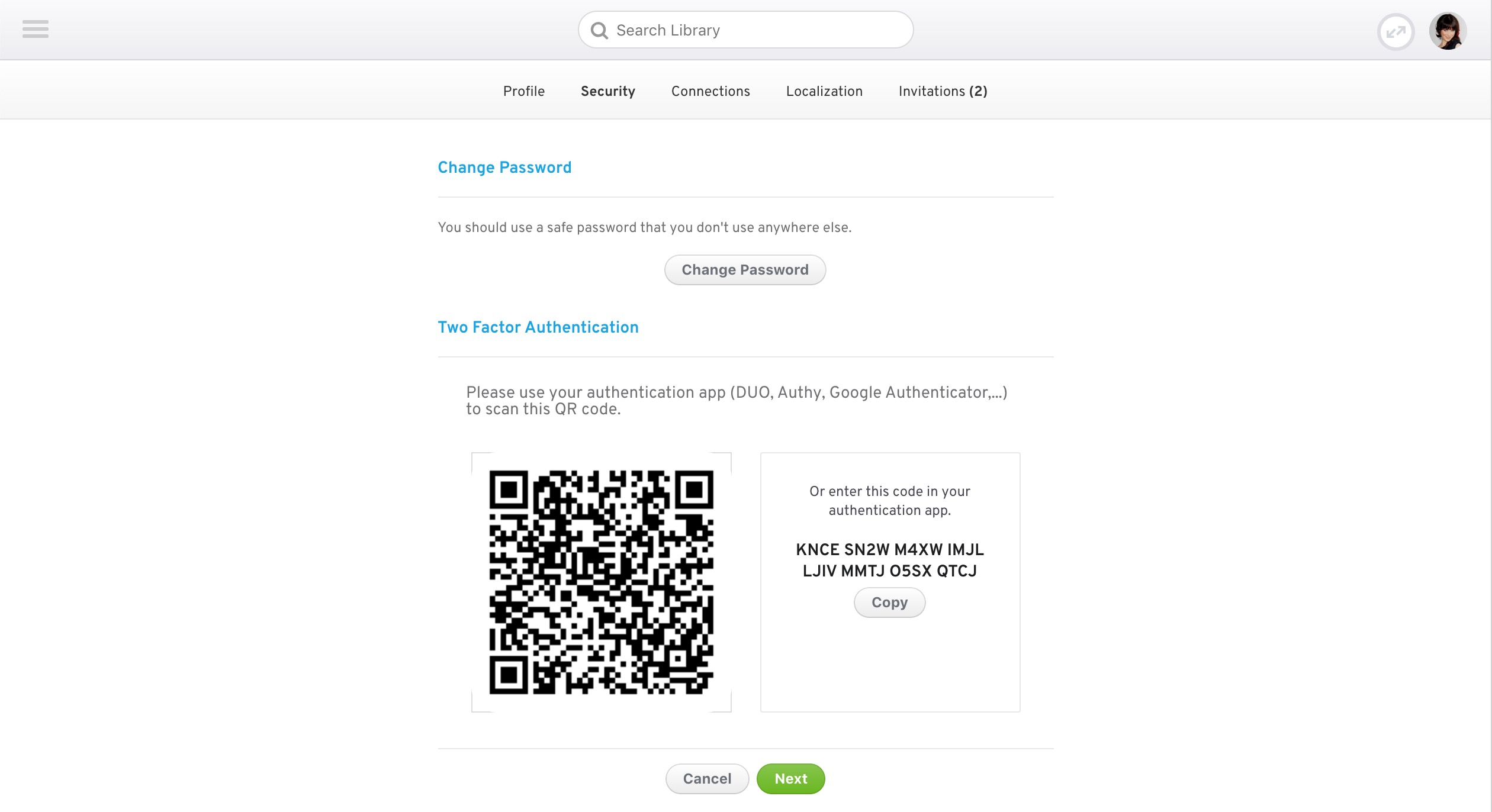 Introducing Two Factor Authentication (2FA)