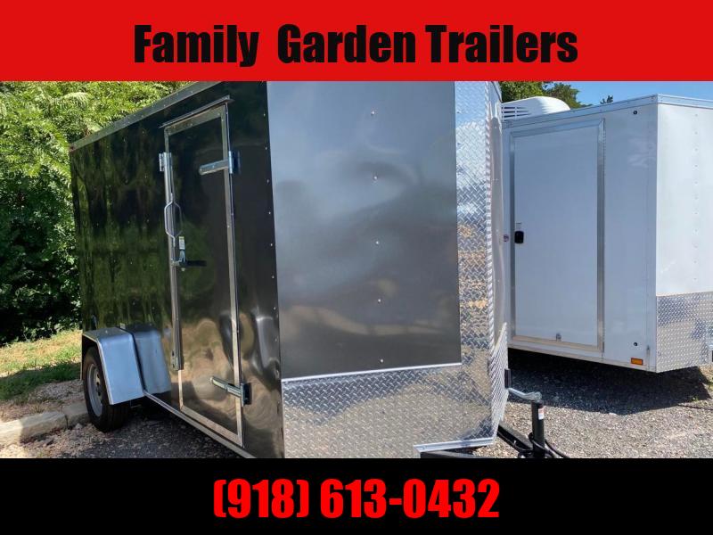 2023 Family Trailer 6x12SA Enclosed Cargo Trailer Family Garden