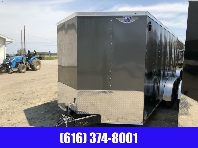 2023 RC Trailers 7x16 Charc Cargo / Enclosed Trailer Utility, Car