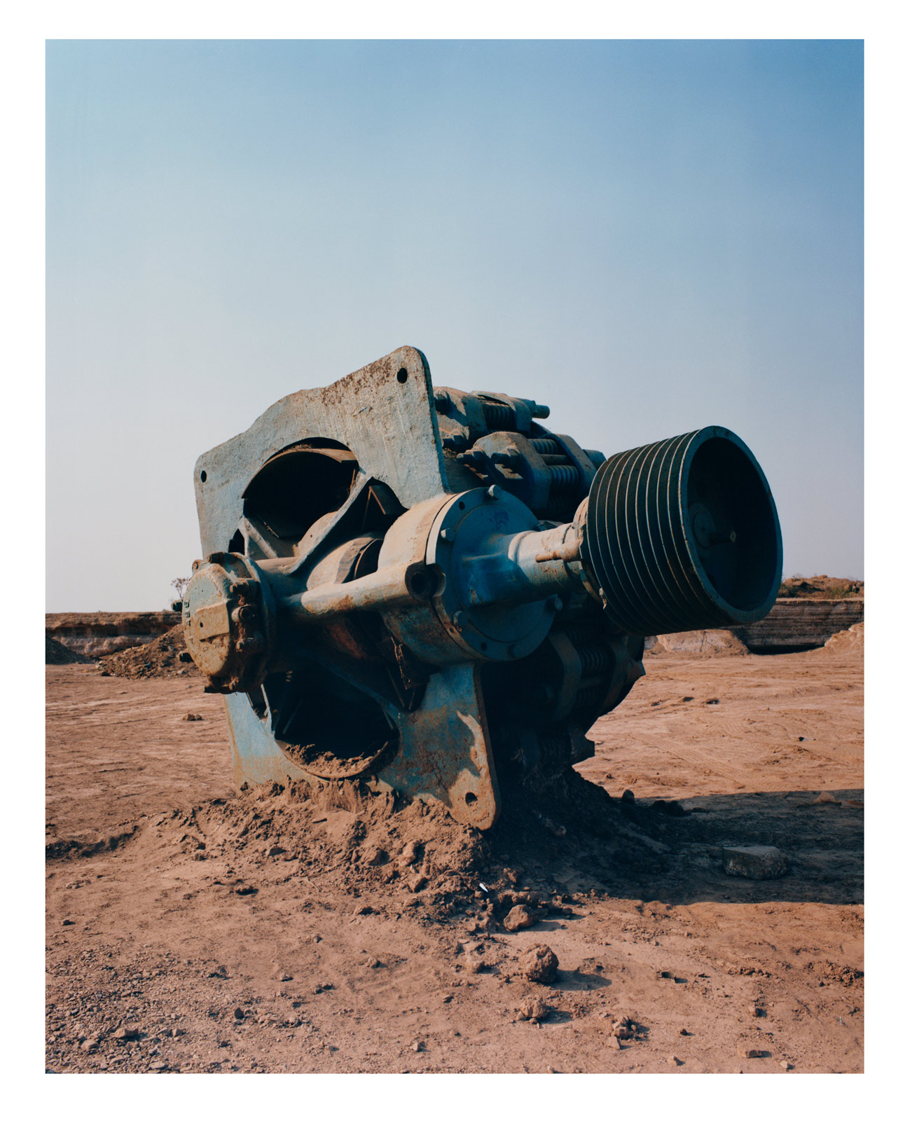 Kabwe, Zambia, where mining operations have destroyed the