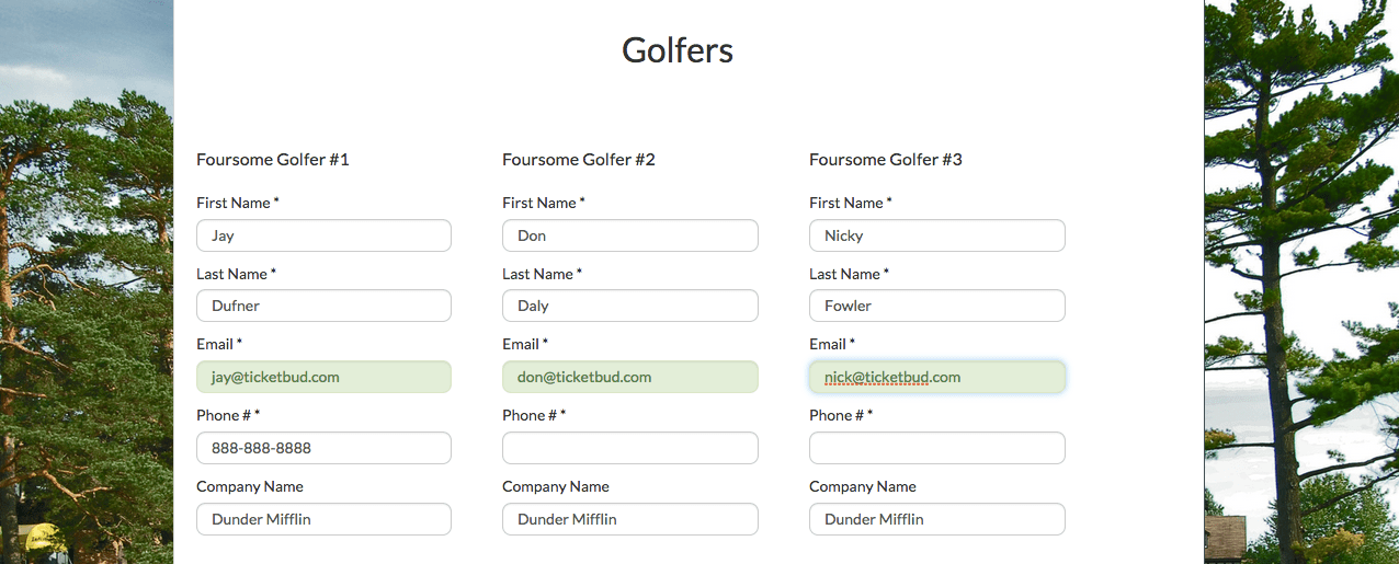 Golf Tournament Registration Software Ticketbud