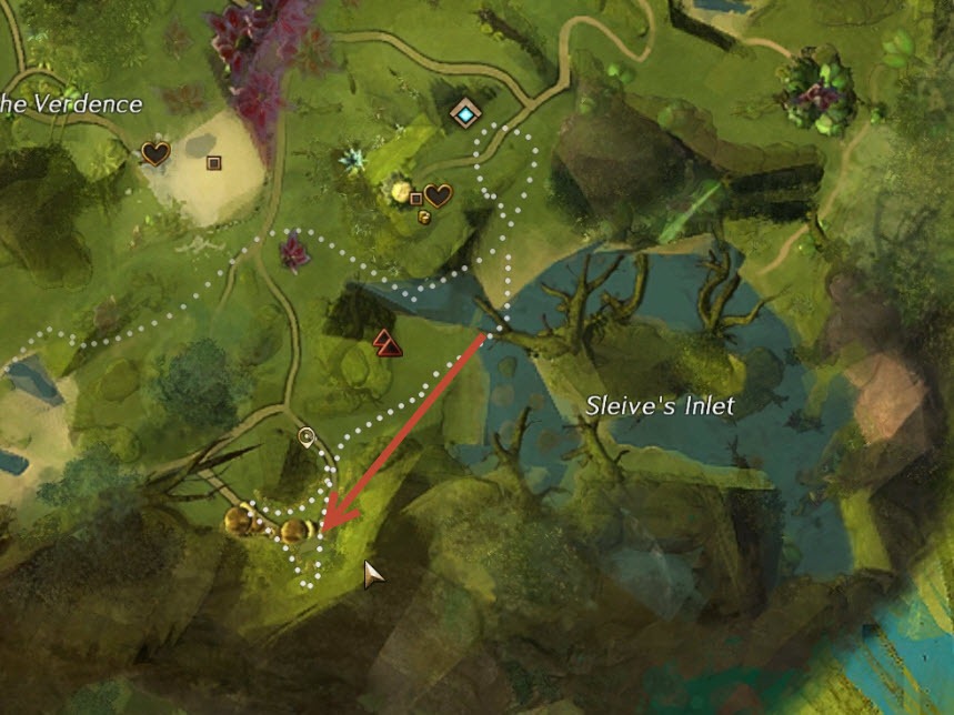 GW2 Spelunker’s Delve Caledon Forest jumping puzzle guide MMO Guides
