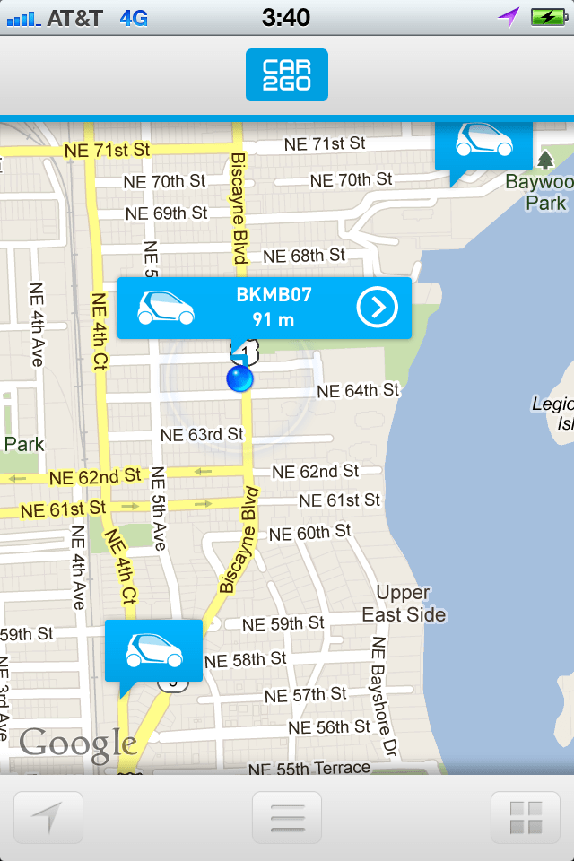 Car 2 Go San Diego Map Car2Go Cheaper Than a Cab. DV Digital