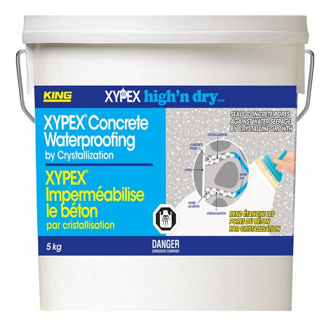 Crystalline Growth Waterproofing Products