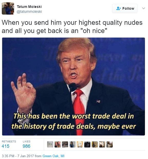 The Funniest Donald Trump Memes Of 2017 Funny Article eBaum's World
