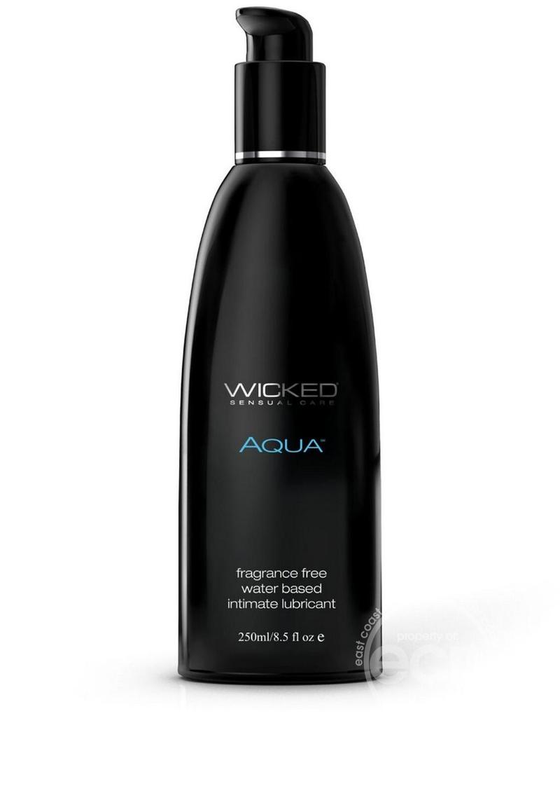 Wicked Aqua Water Based Lubricant Fragrance Free 8.5oz 713079901085 eBay