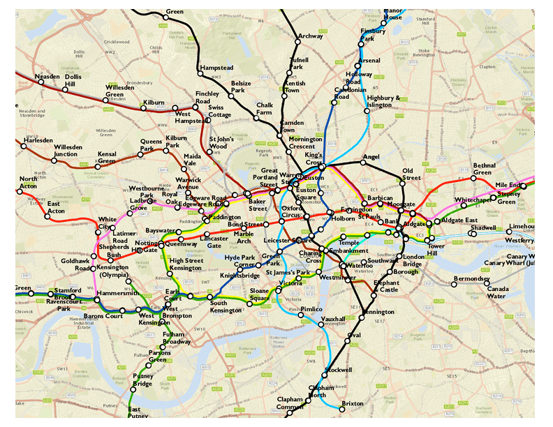 Edward Tufte forum London Underground maps (+ worldwide subway maps)
