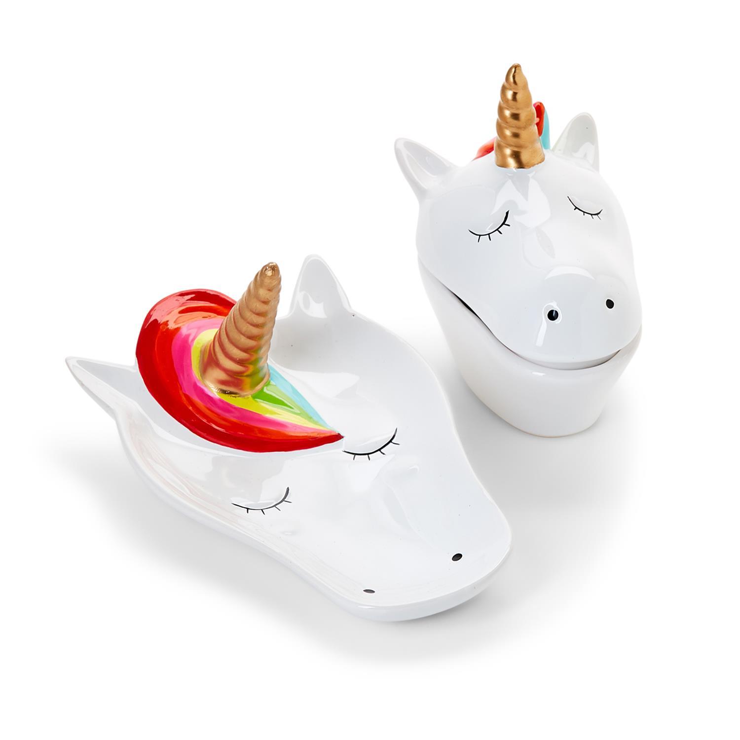 Unicorn Trinket Holder Set