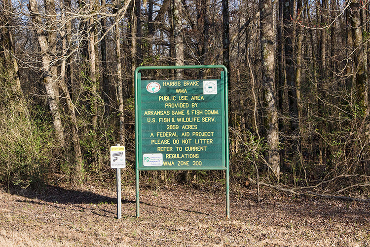 Harris Brake WMA Encyclopedia of Arkansas