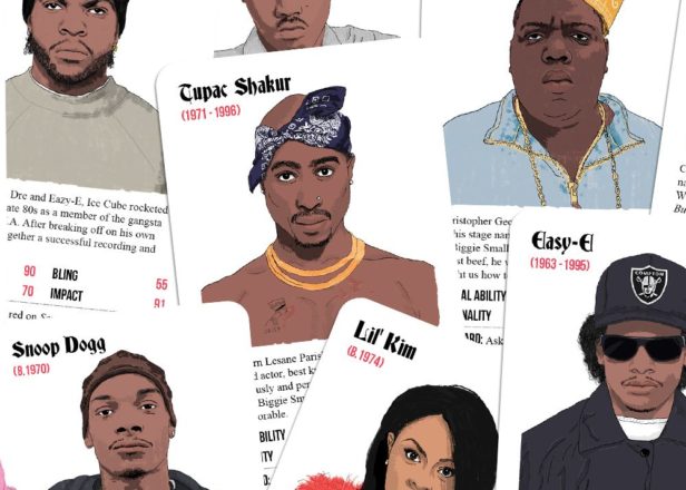 Rap card game pits your favorite ’90s MCs against each other