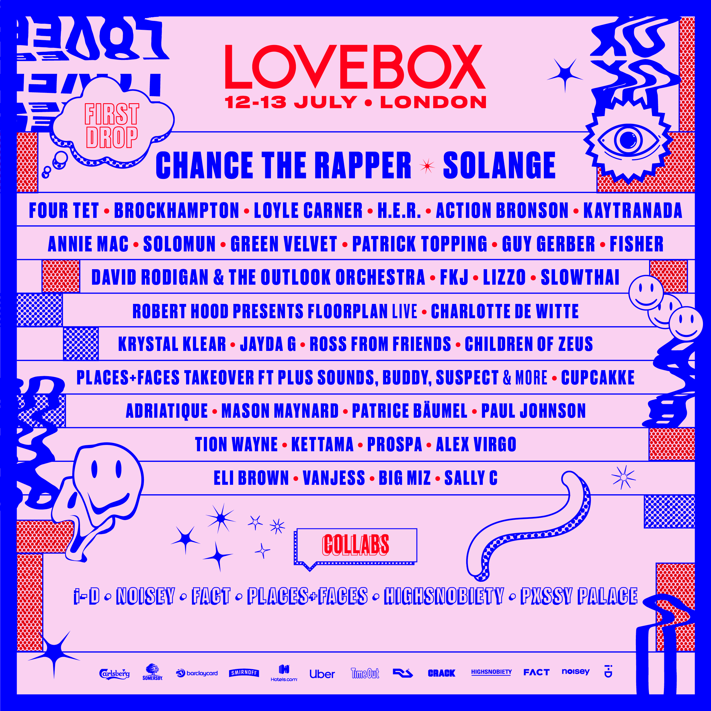 Solange, Chance The Rapper and Cupacakke confirmed for Lovebox 2019