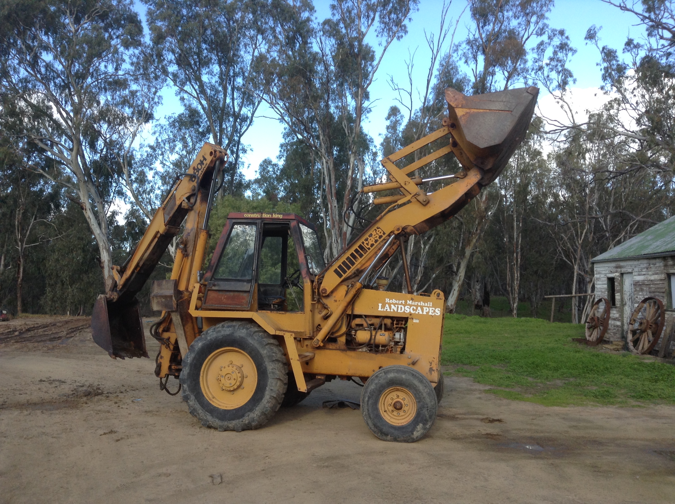Case 680e Extenderhoe Backhoe Machinery & Equipment Backhoe