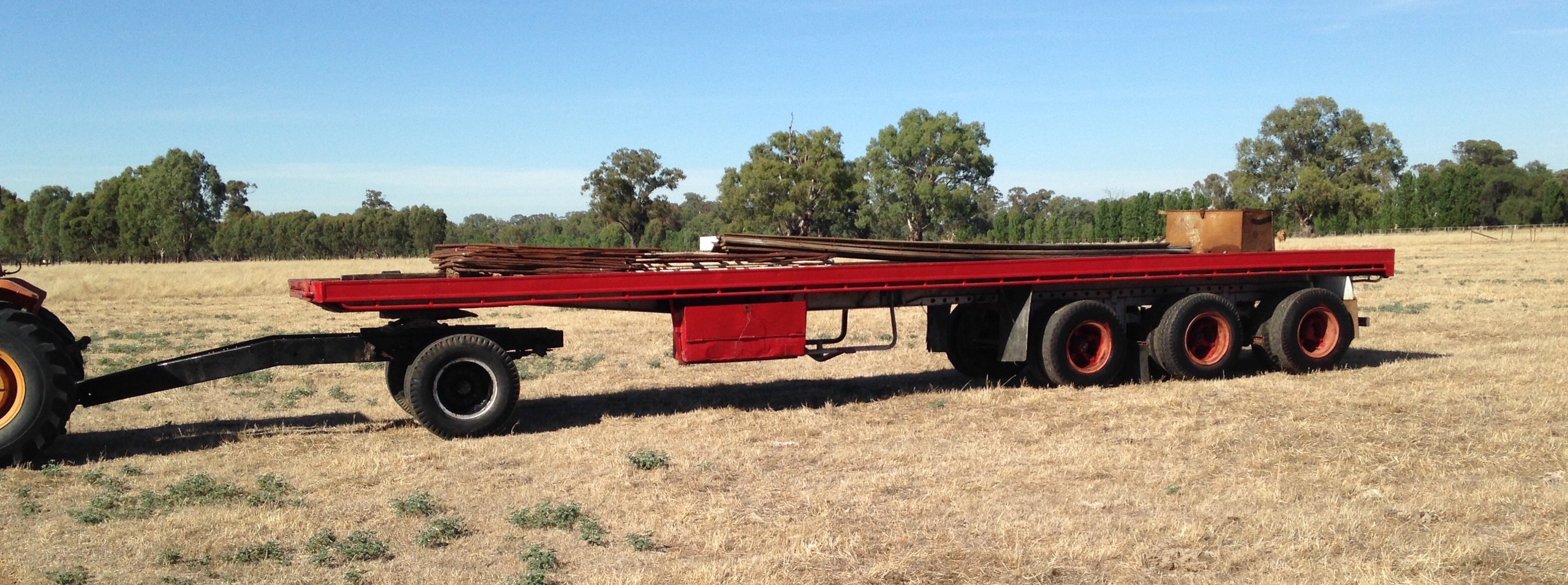Hay/farm trailer 40ft Trucks & Trailers Truck Trailers For