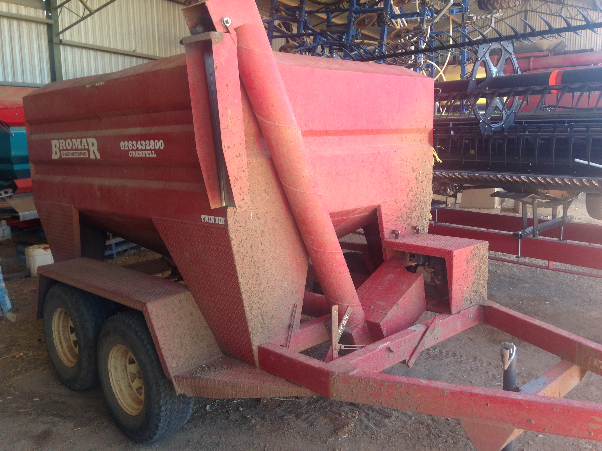 Bromar Feed Cart Machinery & Equipment General Farm