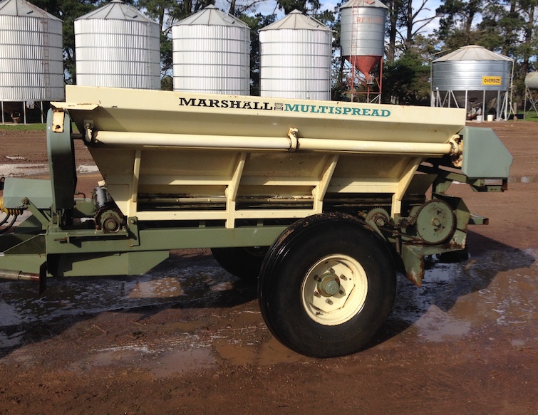 Marshall Multispread 825T Spreader Machinery & Equipment