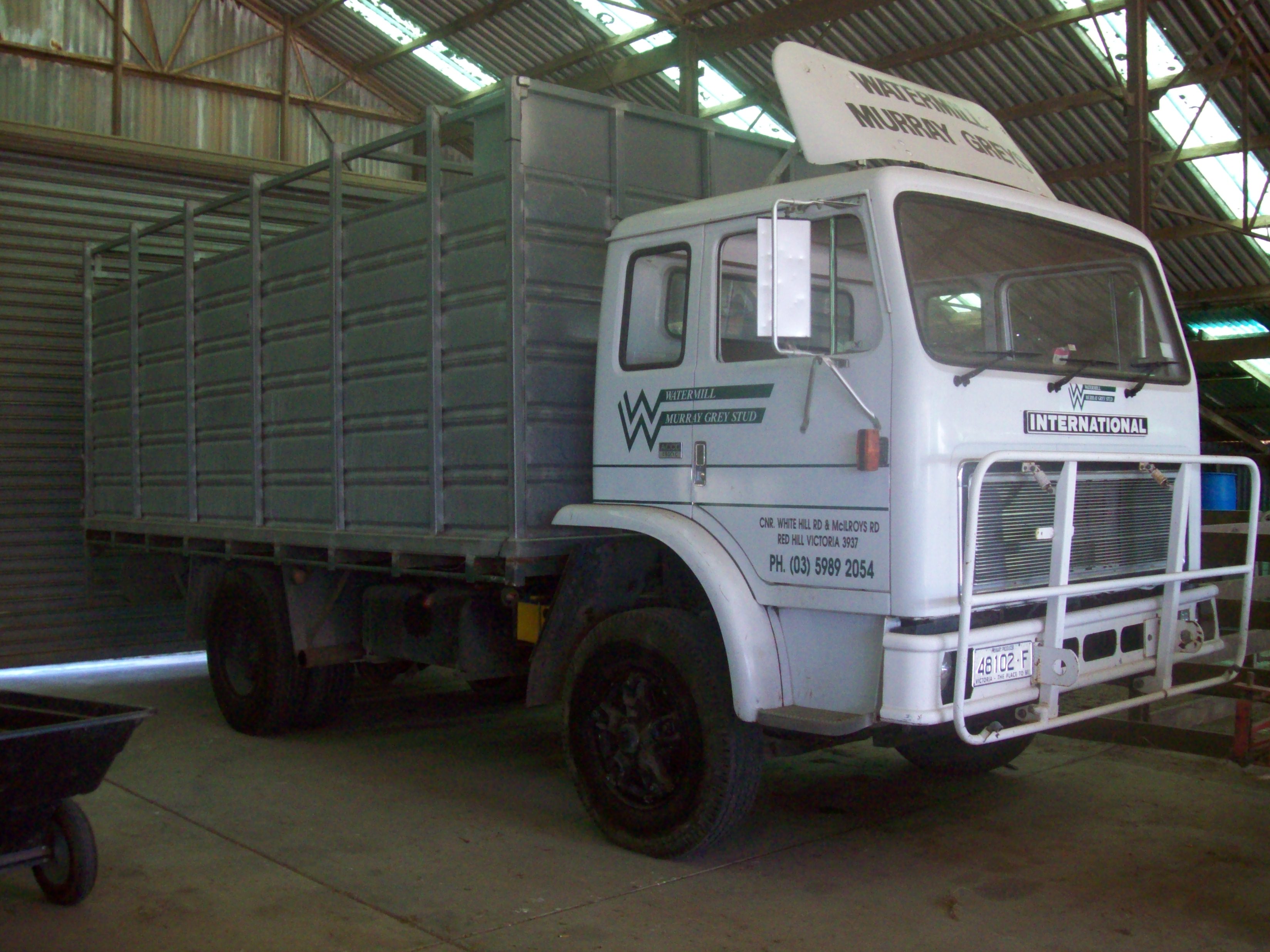 Truck with Stock crate. Trucks & Trailers Farm Trucks For