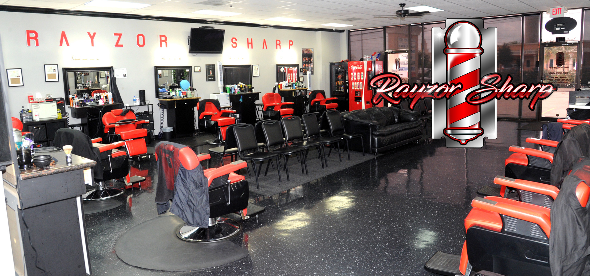 Barber Shop In Houston Texas Rayzor Sharp Barber Shop