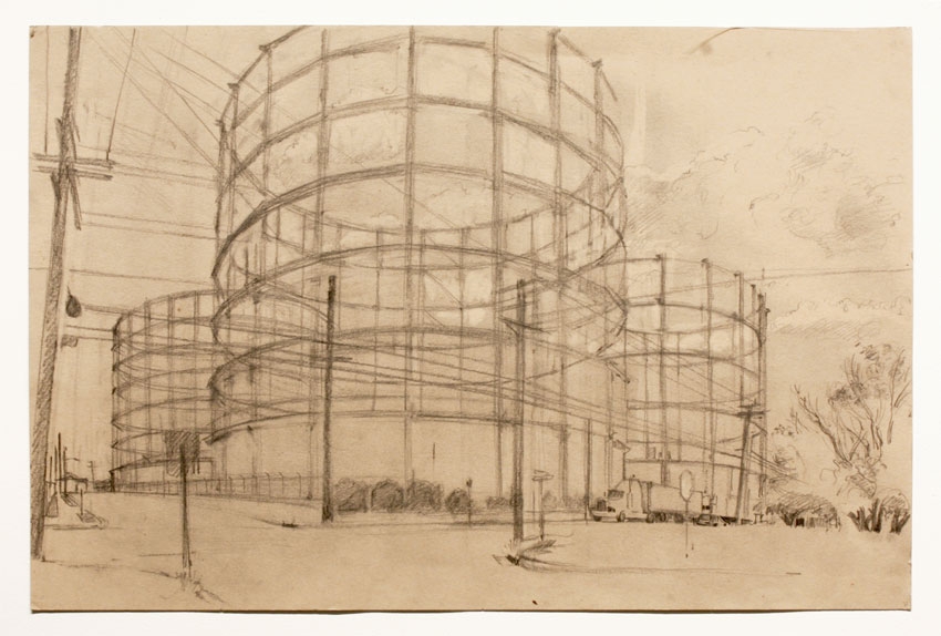 Rackstraw Downes A Selction of Drawings 1980 2010 Exhibitions