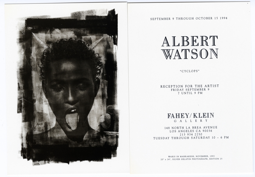 Albert Watson Cyclops Exhibitions Fahey Klein Gallery Albert Watson Cyclops Exhibitions Fahey Klein Gallery