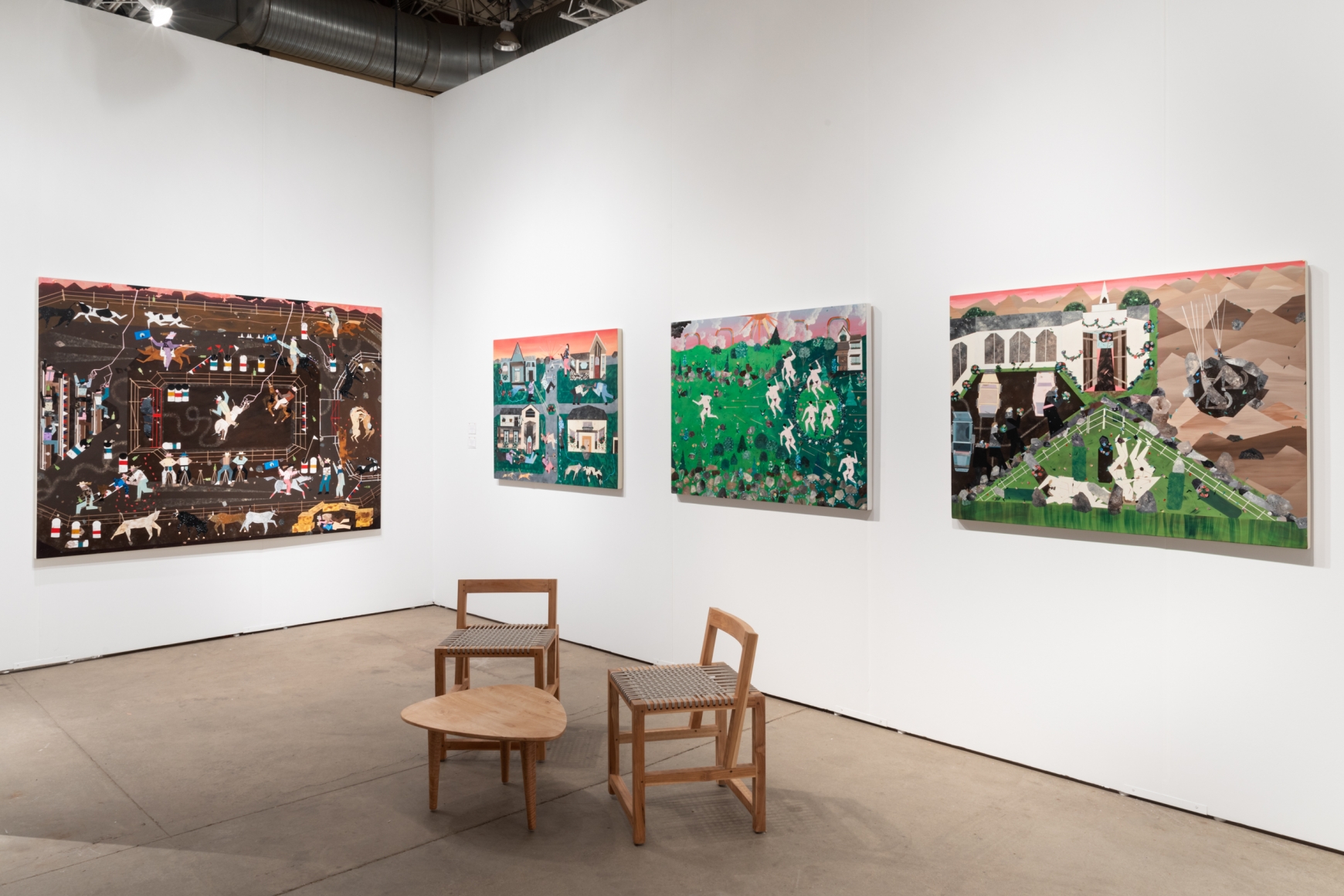 Expo Chicago Michael Bauer & Andrea Joyce Heimer Art