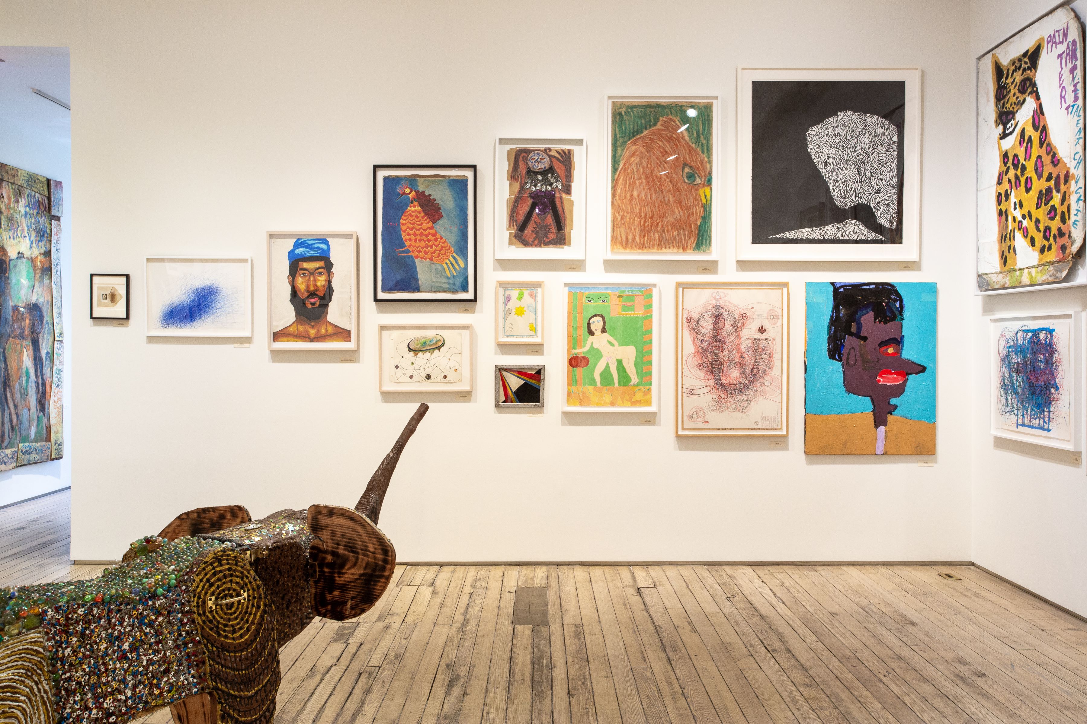 An Alternative Canon Art Dealers Collecting Outsider Art Exhibitions Andrew Edlin Gallery