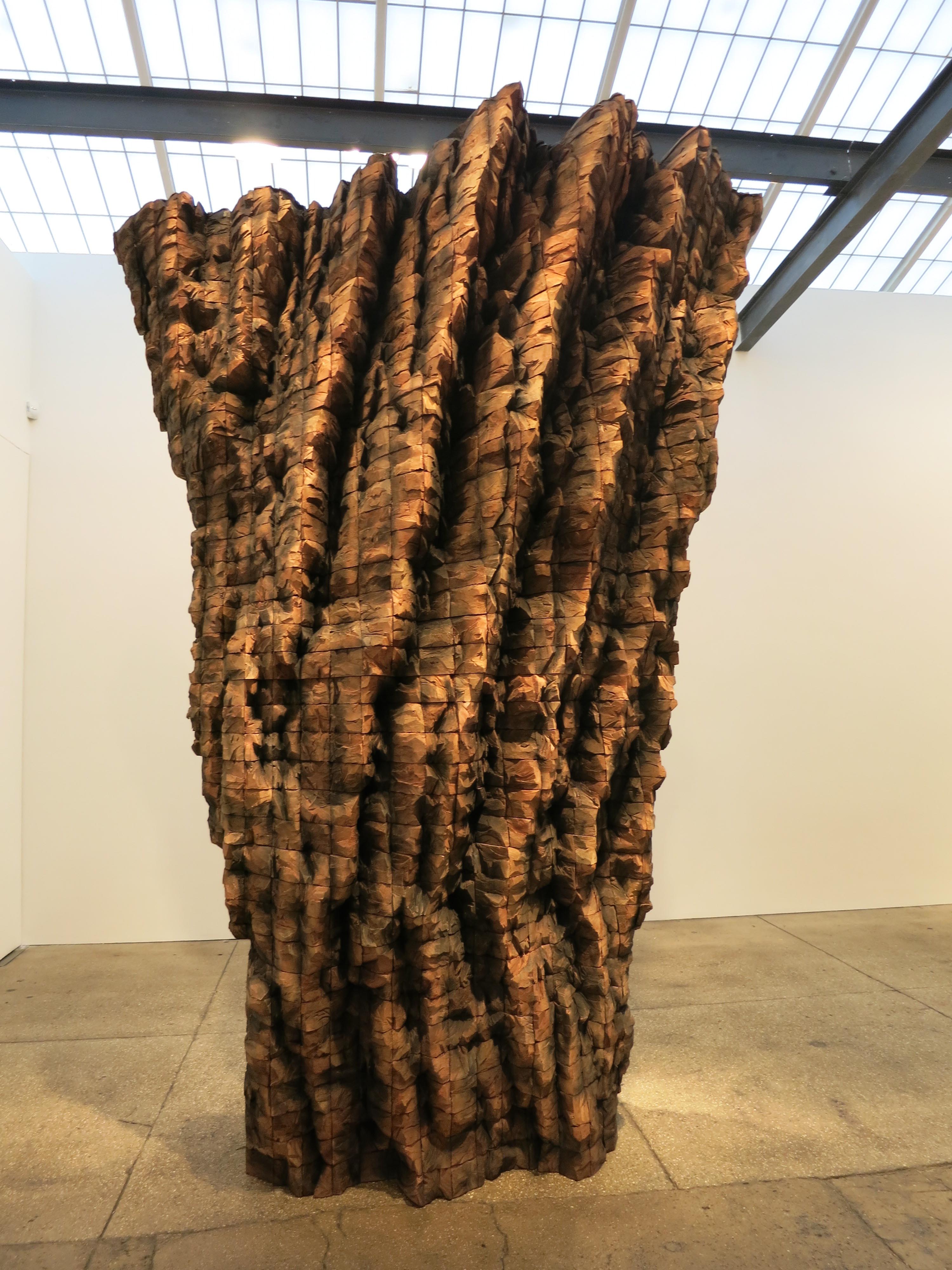 Ursula von Rydingsvard at Galerie Lelong new york art tours