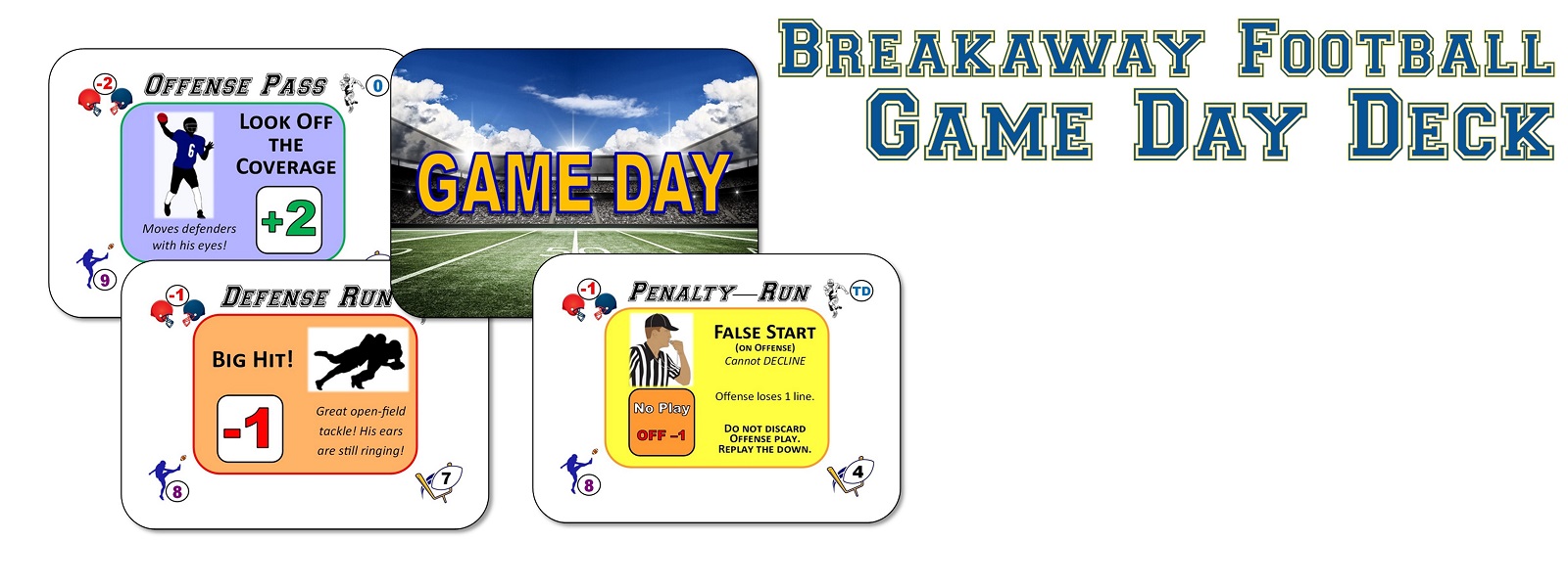 Breakaway Football Game Day Deck
