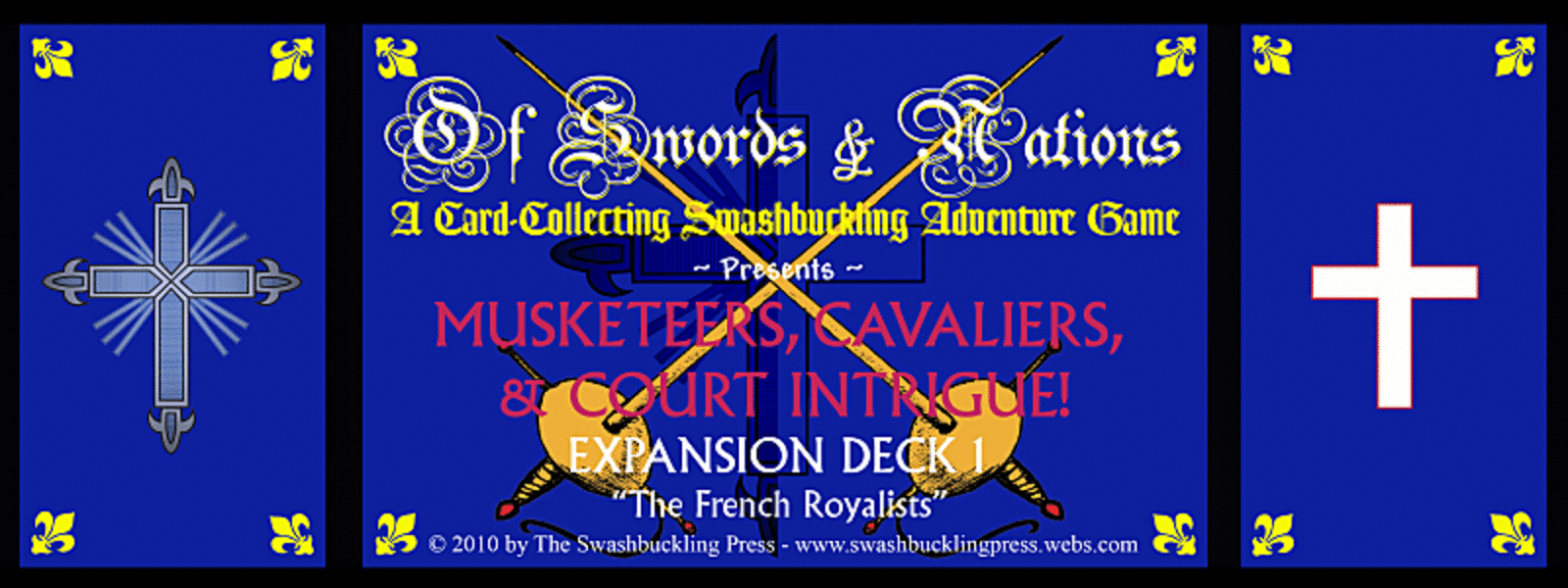 MUSKETEERS, CAVALIERS, & COURT INTRIGUE EXPANSION DECK 1