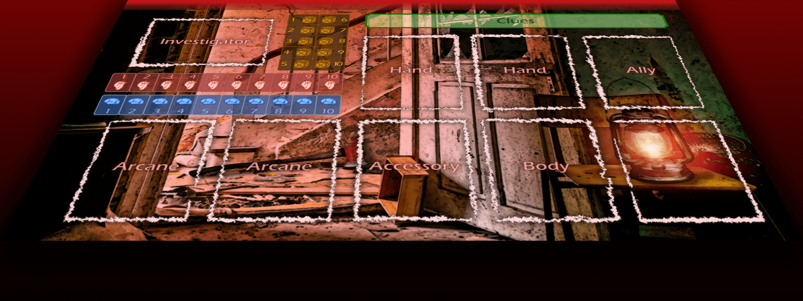 Arkham Horror LCG Player Mat Survivor