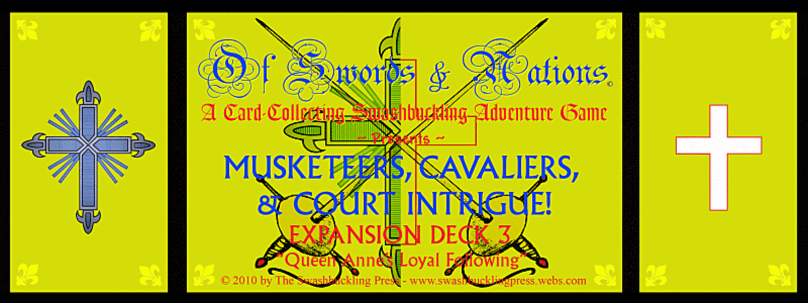 MUSKETEERS, CAVALIERS, & COURT INTRIGUE EXPANSION DECK 3