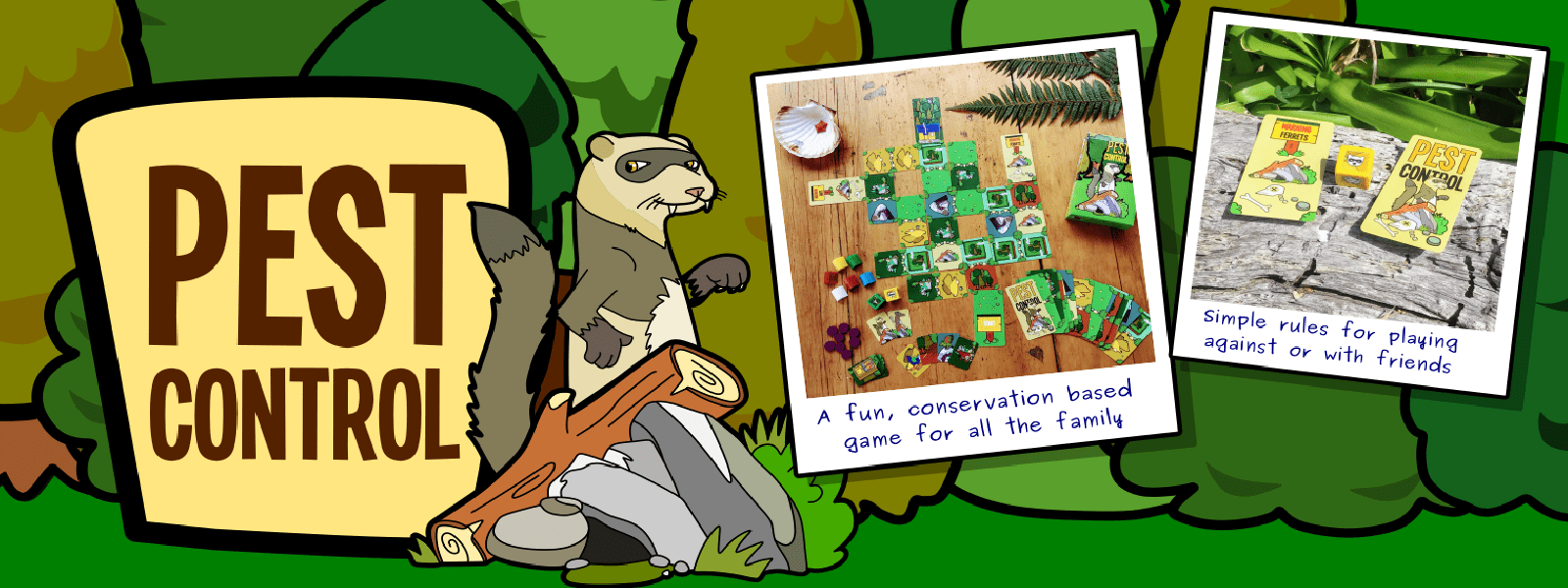 Pest Control A Conservation Race Boxed edition