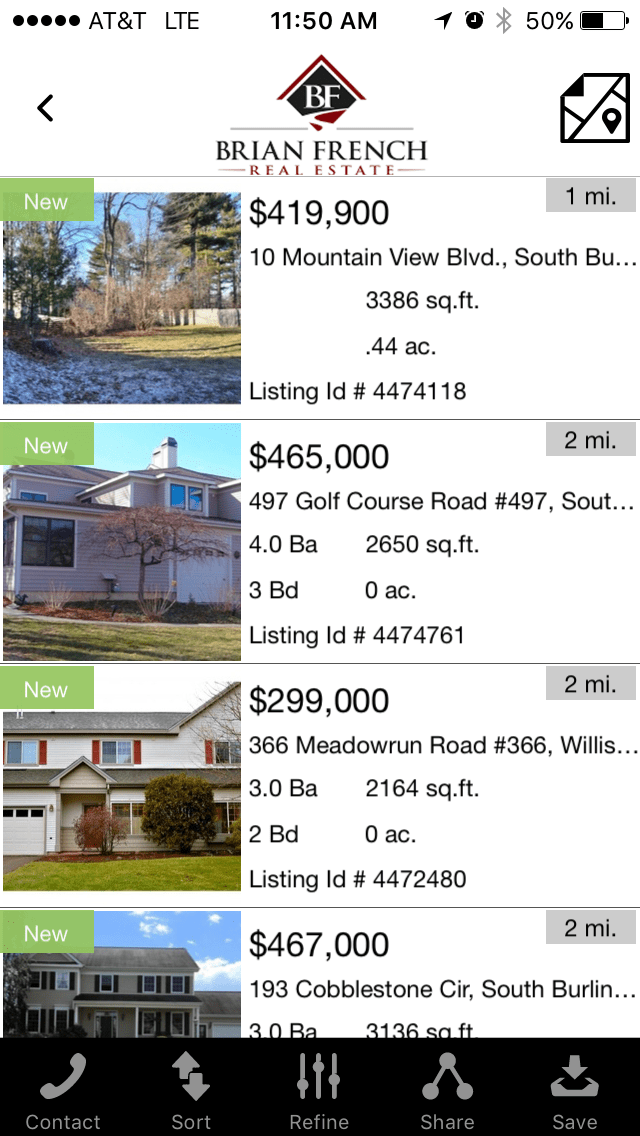 Download MLS Search App Brian French Real Estate