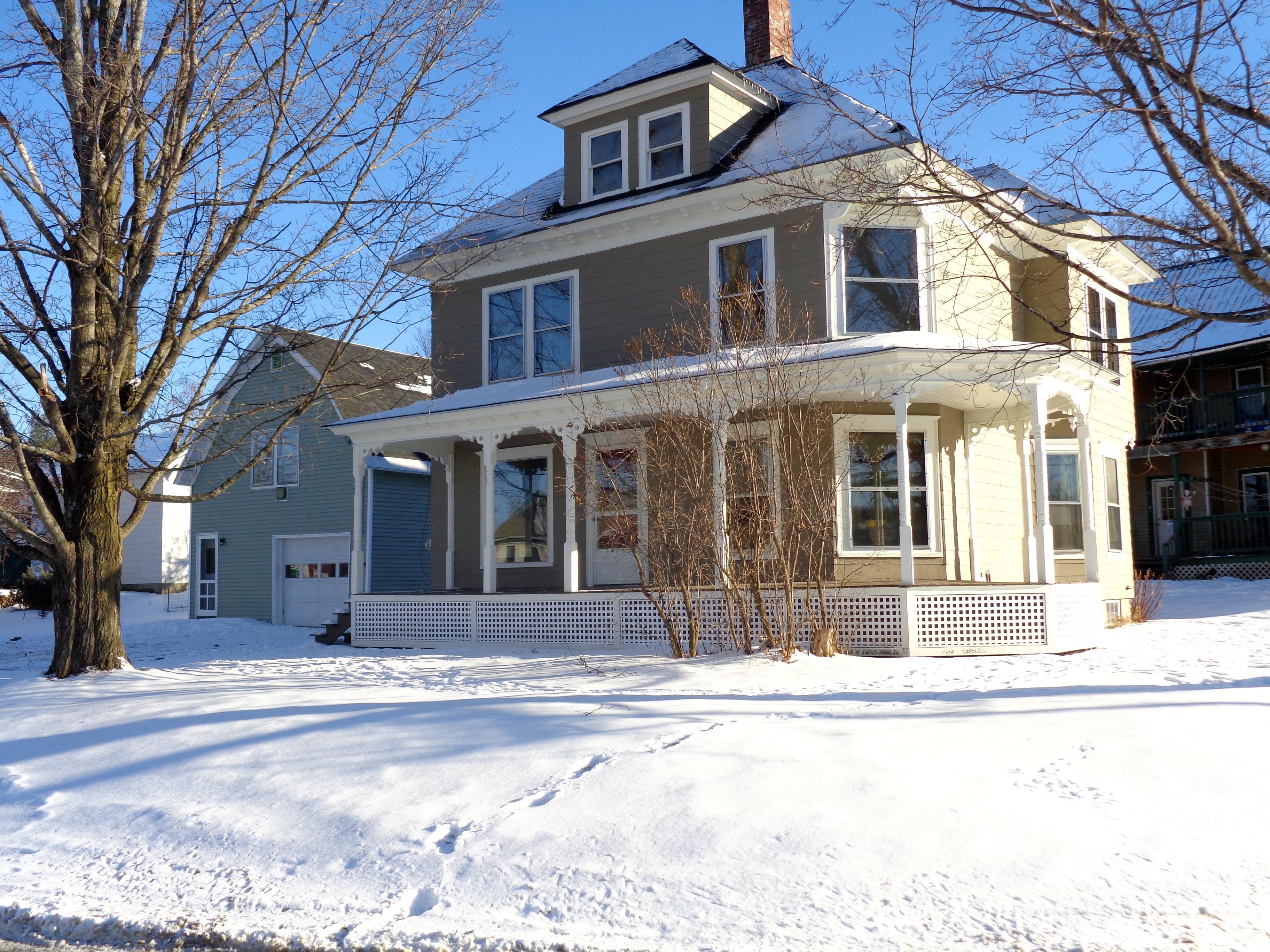 House for sale, Orleans, VT, hard wood floors, Village, updated