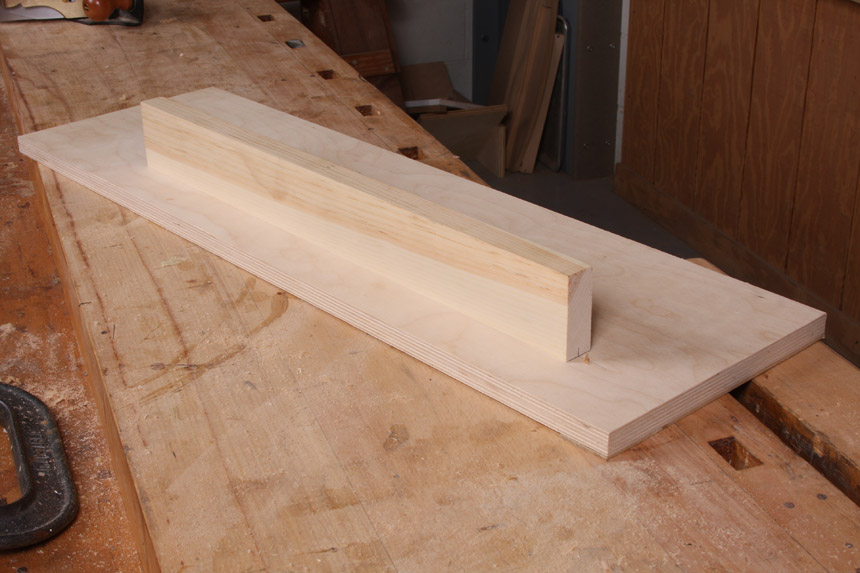 A planing stop for long and thin boards FineWoodworking