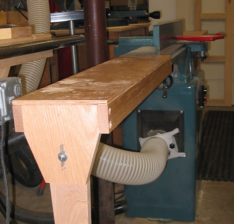 Jointer table extensions FineWoodworking