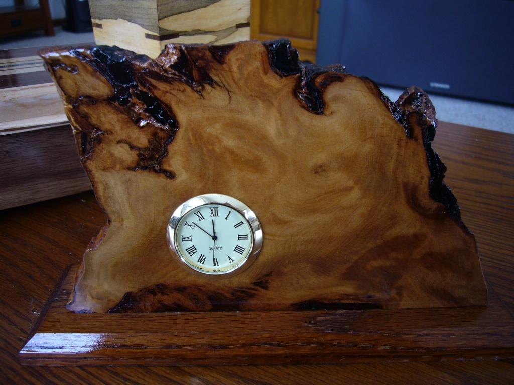 Kauri Desk Clock FineWoodworking
