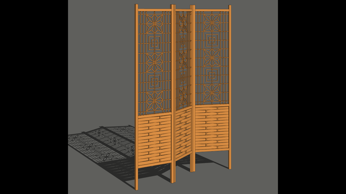 Draw Woven Slats for a Room Divider Screen FineWoodworking