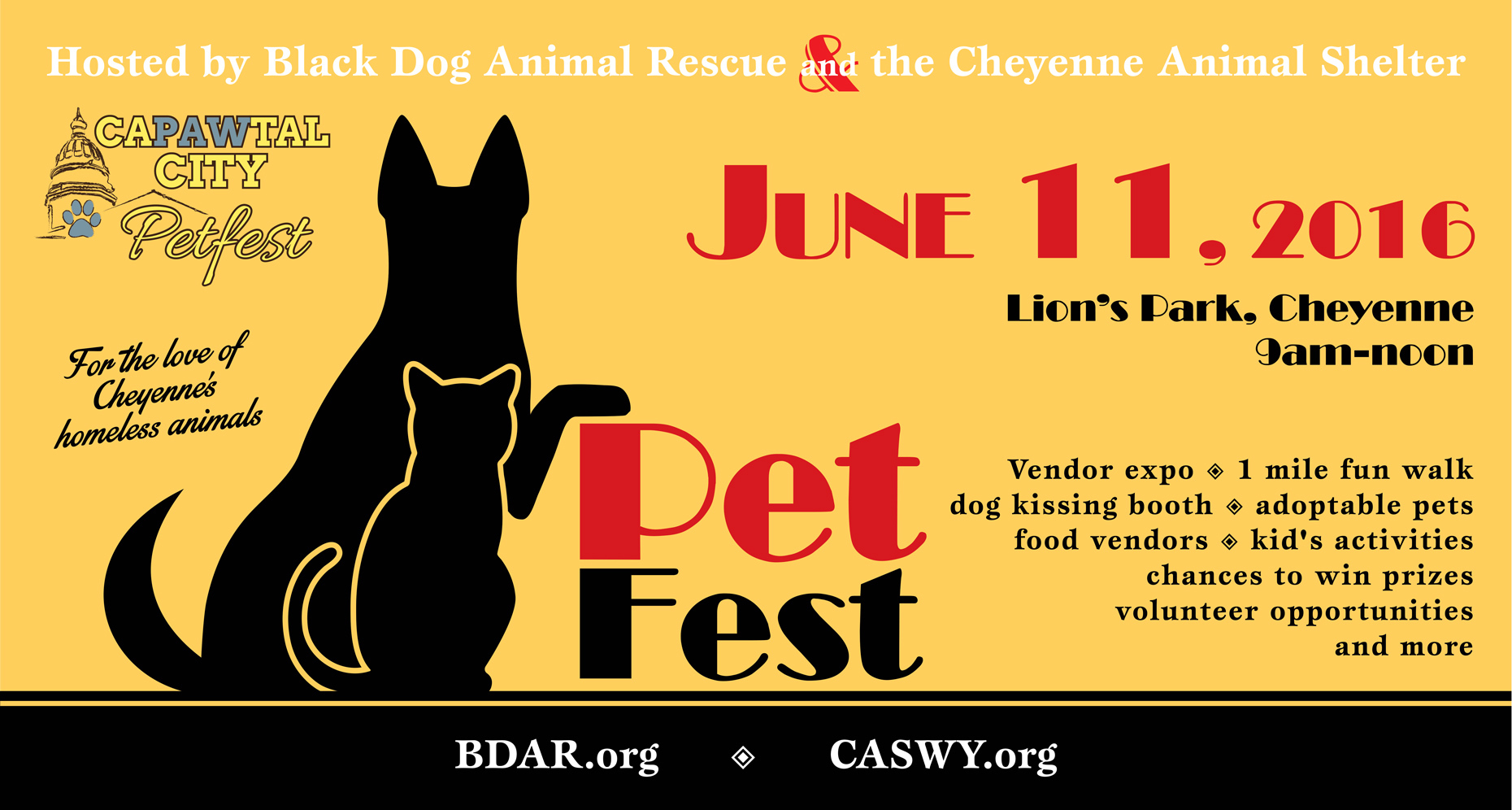 CaPAWtal City Petfest Fundly