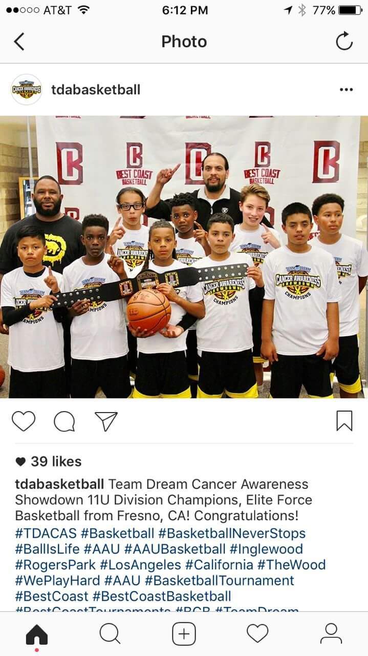 Central Valley AAU Basketball Fundly