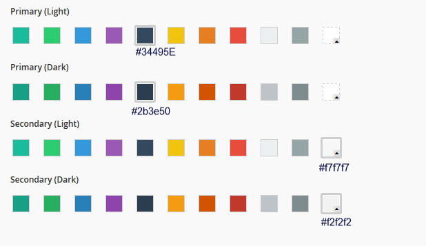 Backend style Light skin October CMS