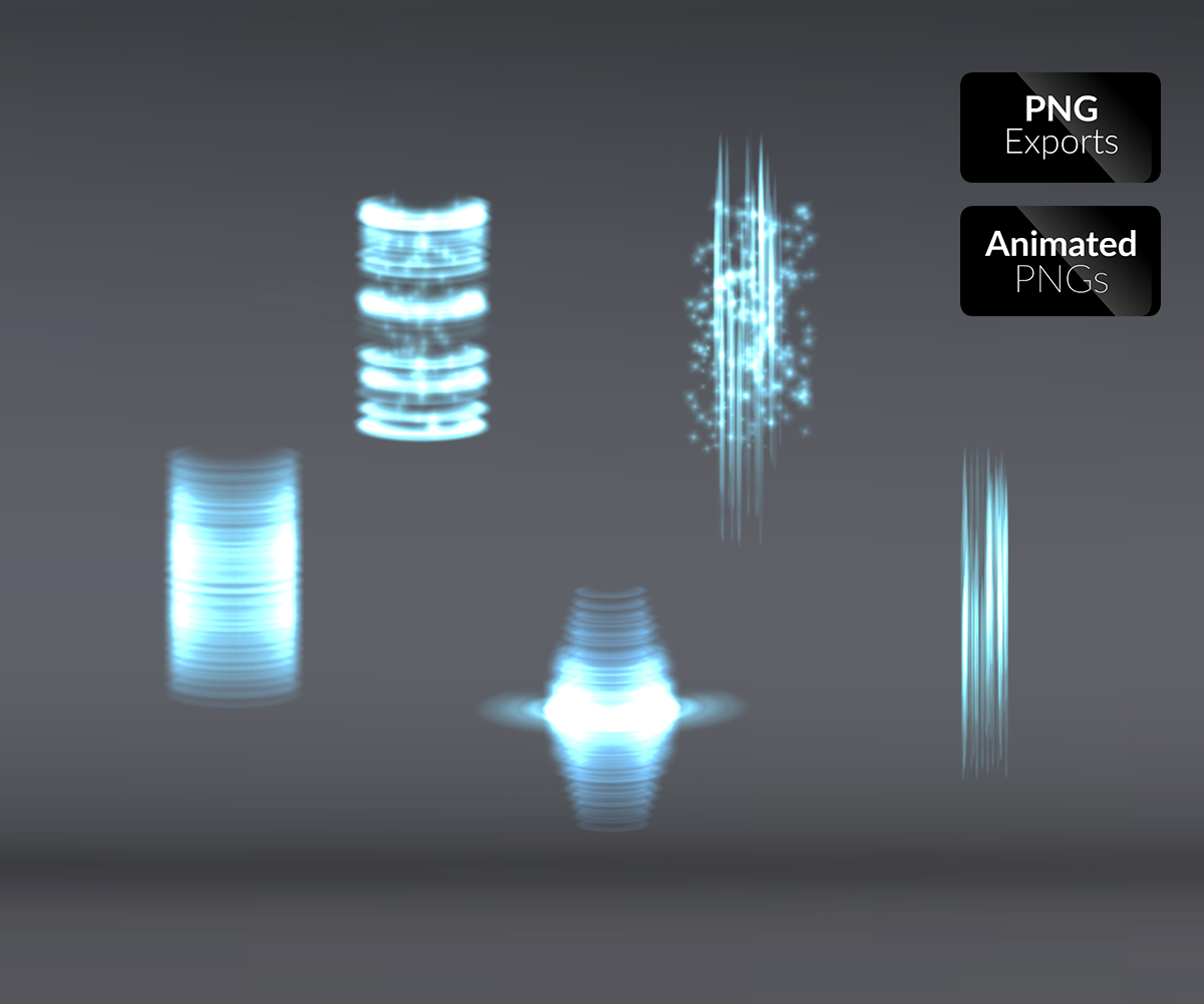 Teleportation Effects Game Art Partners