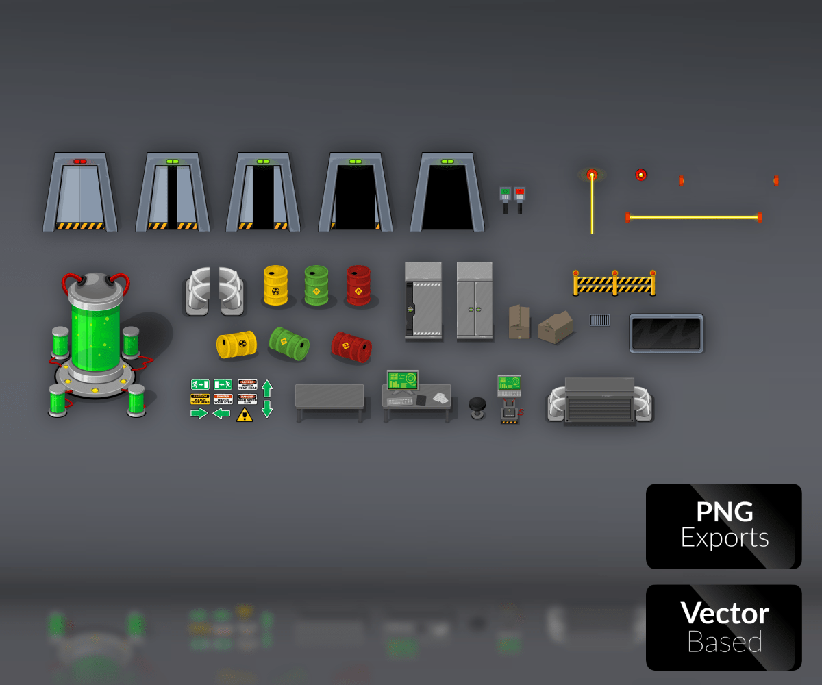 Scifi Top Down Tileset Game Art Partners