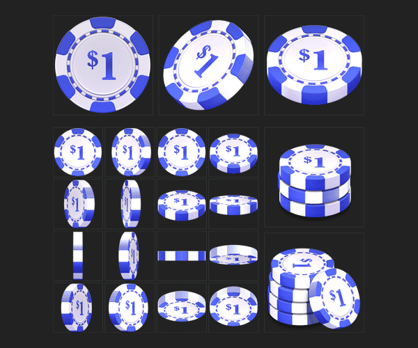 Poker Chips Pack 5 Game Art Partners