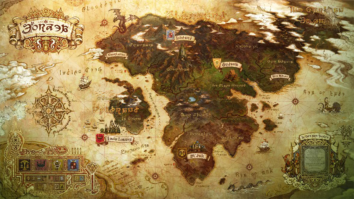 Official Site Update! Ul'dah, Gridania & World Map Revealed Gamer