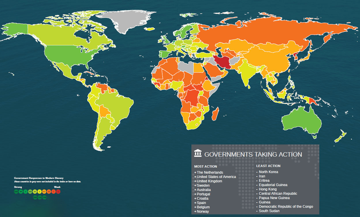Ablilition Of Slavery World Map Slavery is still a reality; maps show how real it is