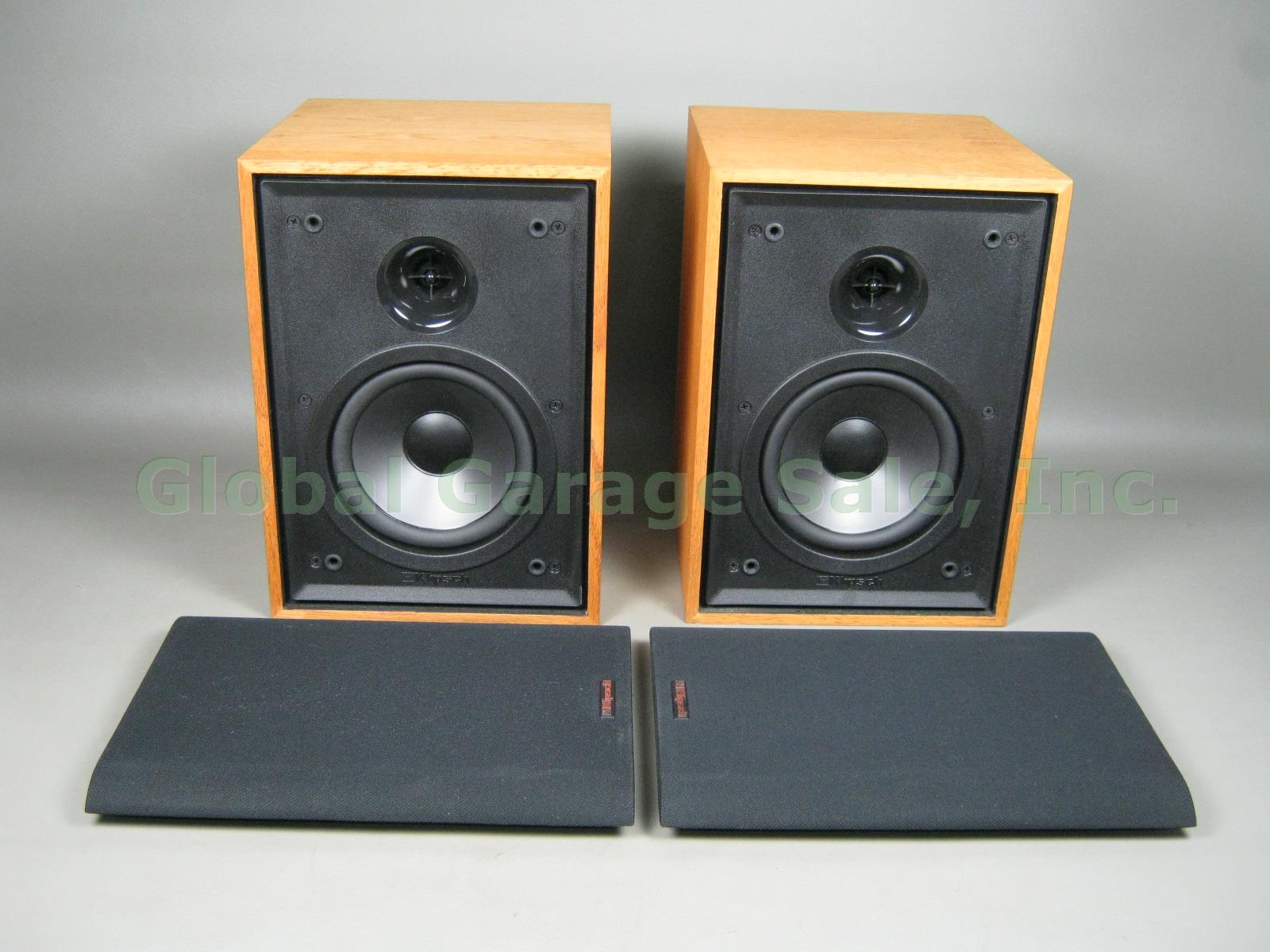 Klipsch KG 1 5 Bookshelf Stereo Speakers Oak Home Theatre