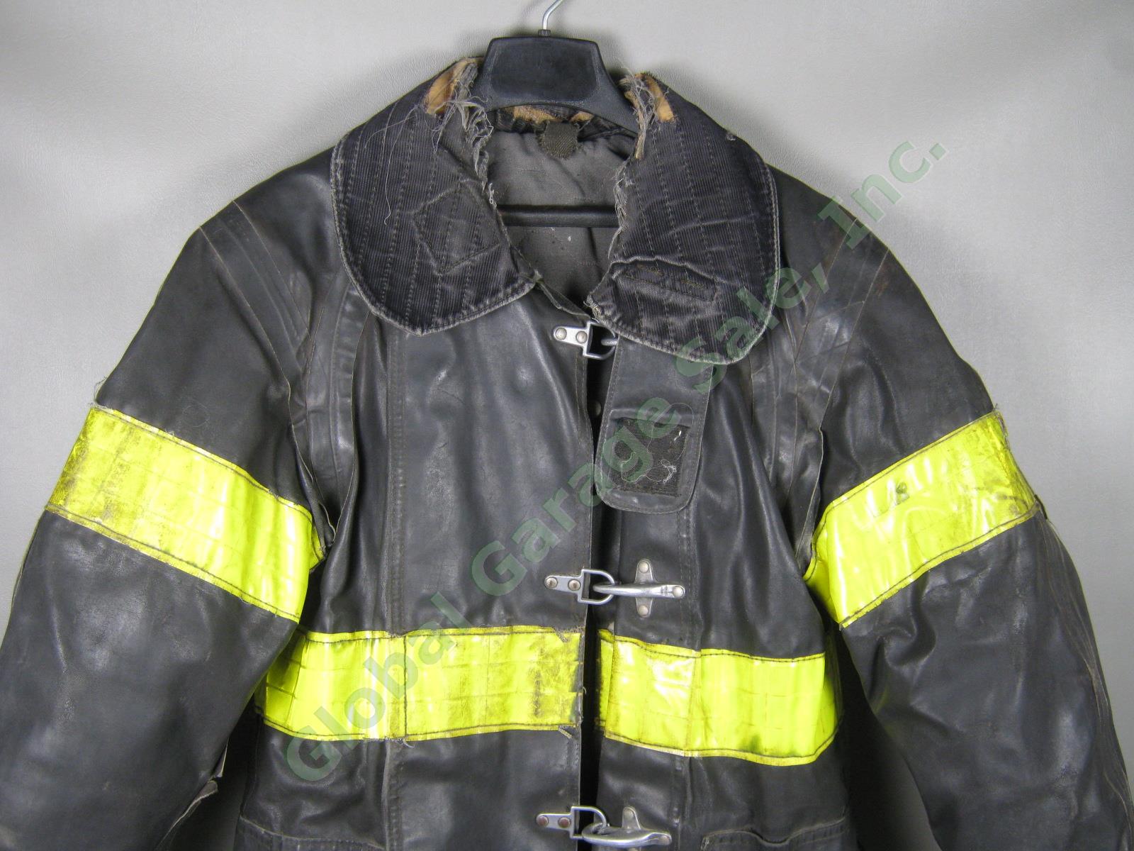 Vtg Cairns FDNY NYC Fire Dept Winter Turnout Coat Firefighter Jacket