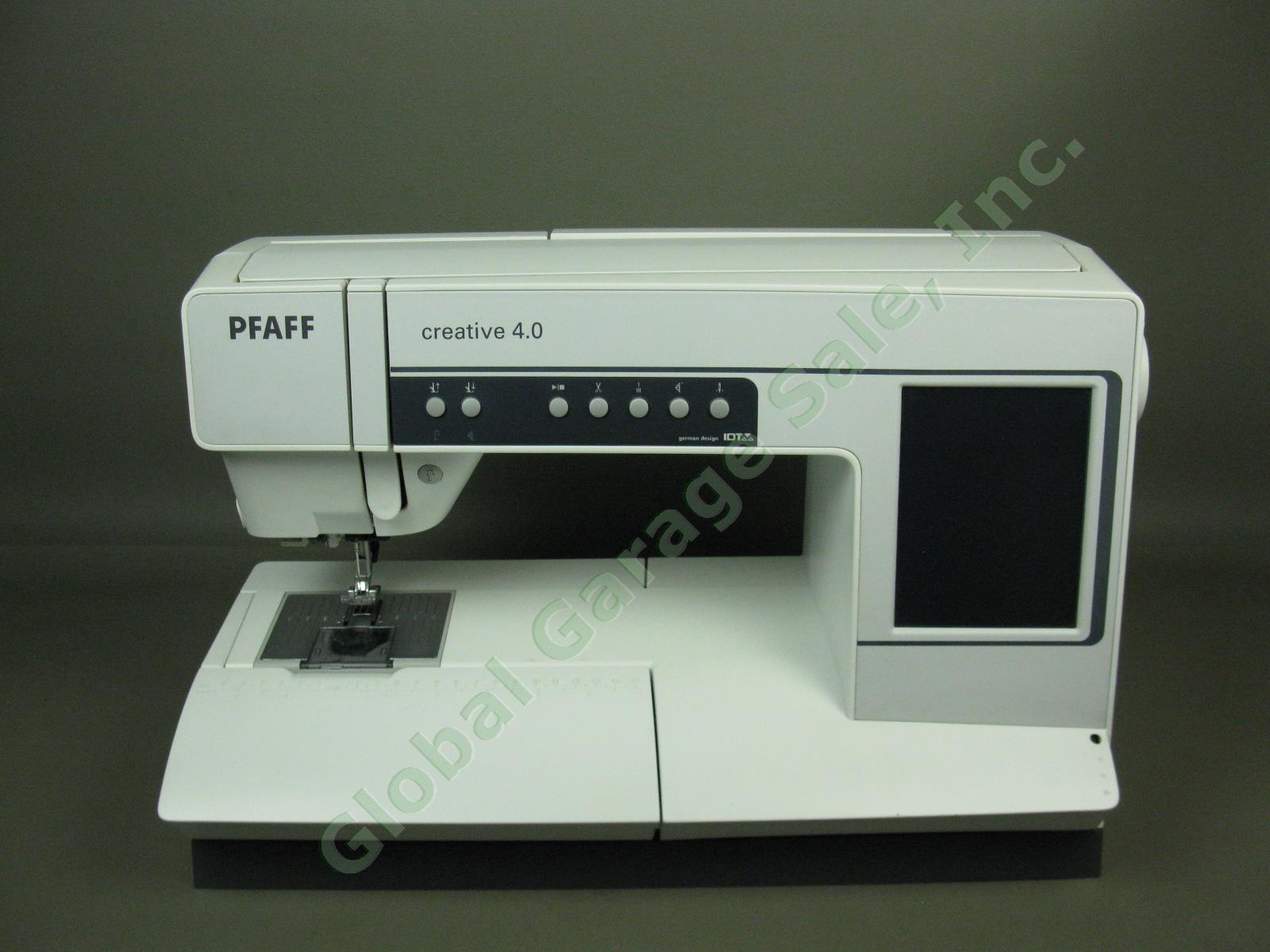 Pfaff Creative 4.0 Sewing Embroidery Machine Unit Travel Case Control