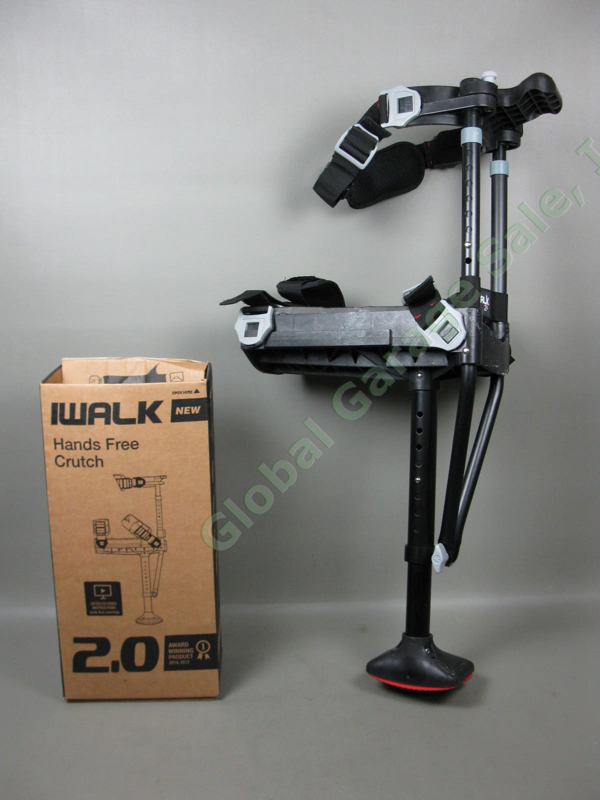iWalk 2.0 Hands Free Adjustable Pirate Peg Leg Support Knee Crutch