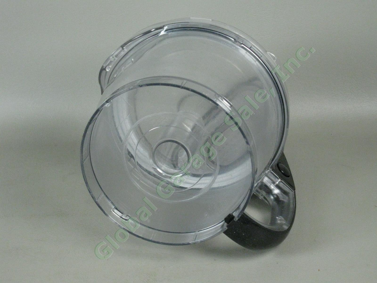 Cuisinart FP12WBCT Food Processor Work Bowl With Cover + Plunger No